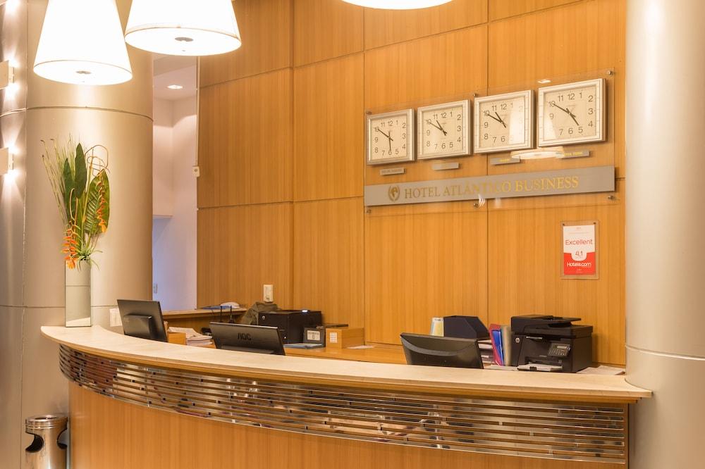 호텔 아틀란티코 비즈니스 센트로 리오데자네이루 외부 사진 Reception desk